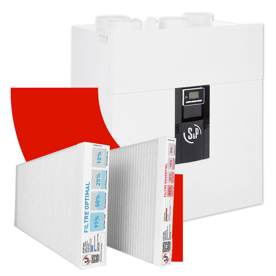 KIT FILTRES INSUFFLATION OPTIMAL IDEO/INITIA/RODIN