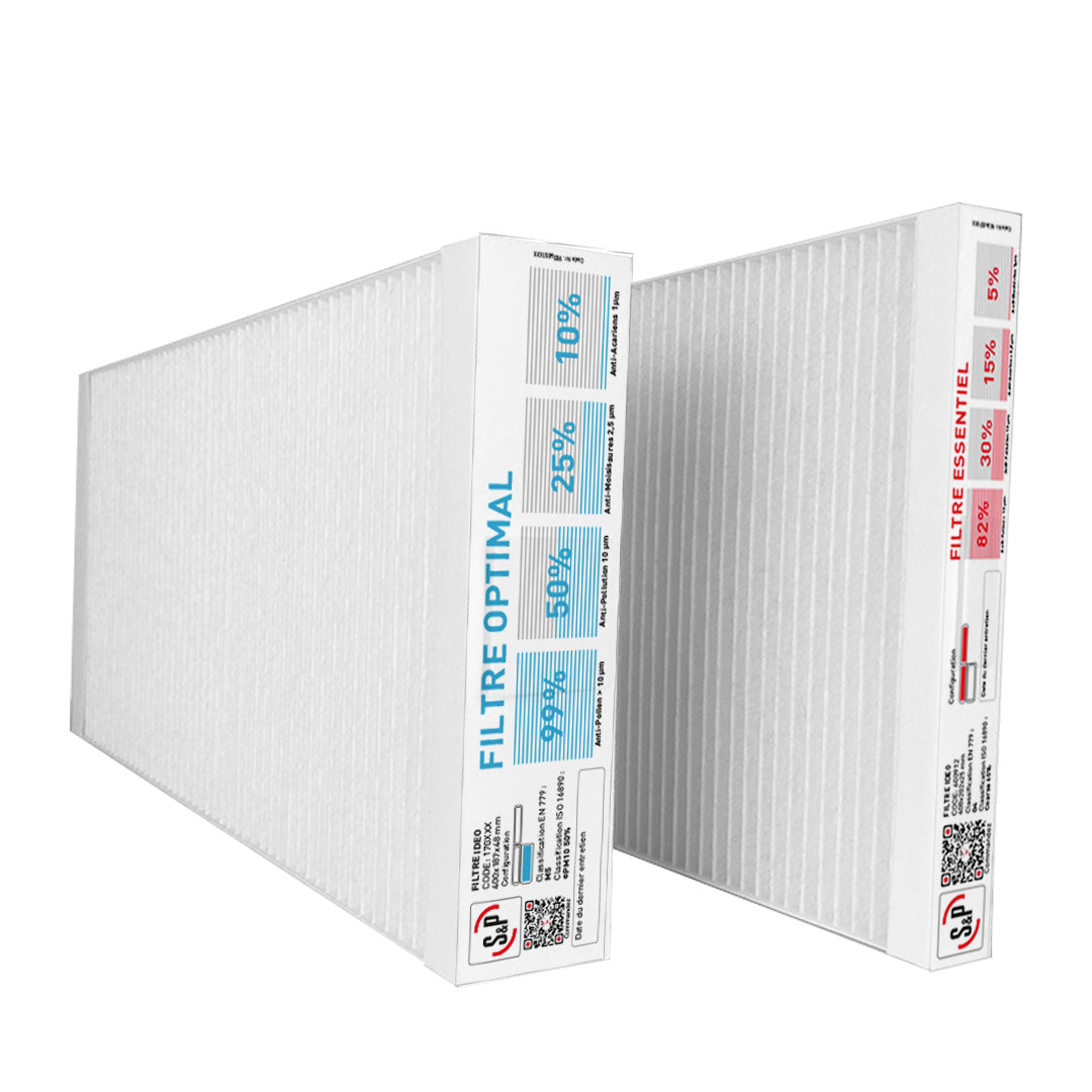 KIT FILTRES INSUFFLATION OPTIMAL IDEO/INITIA/RODIN