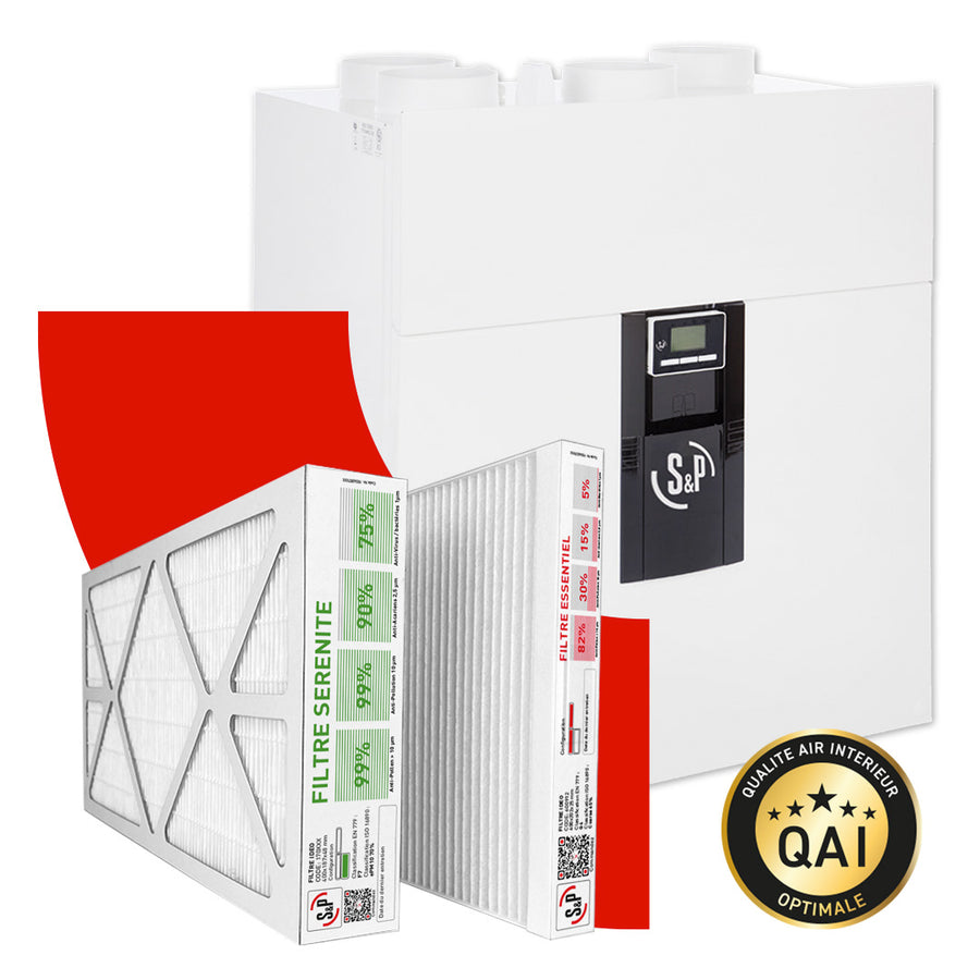 Ventilateur Extracteur De Salle De Bain Soler & Palau - Axial 95 M³/h Avec Persistance Automatique