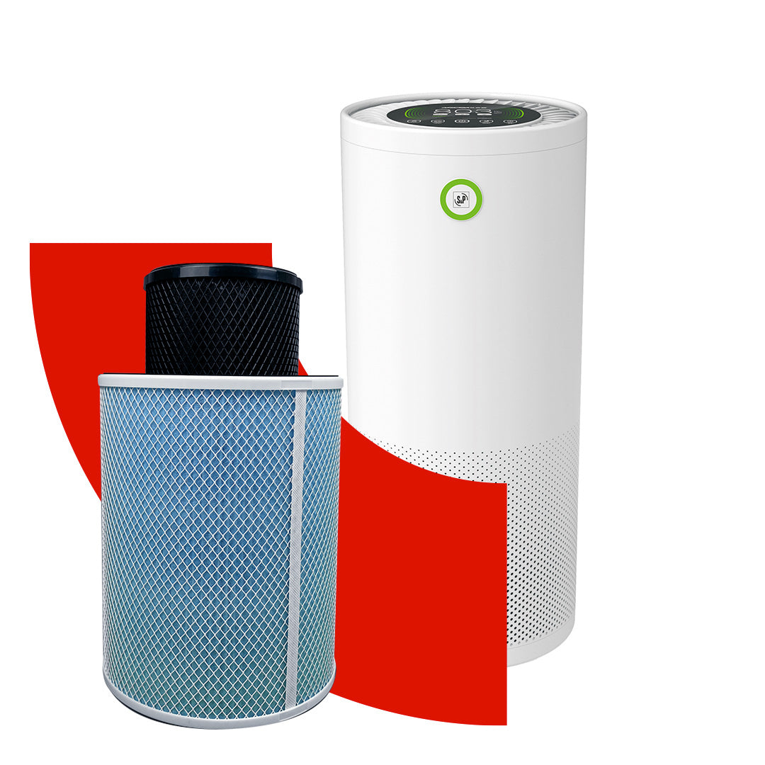 KIT 3 FILTRES SANTE / PREMIUM / CHARBON ACTIF AIRPUR 360°