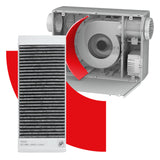 FILTRE PULSIVE FLAT F7-CA